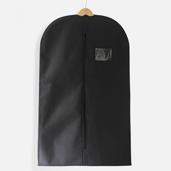 Black Hanging Suit Dustproof Bag