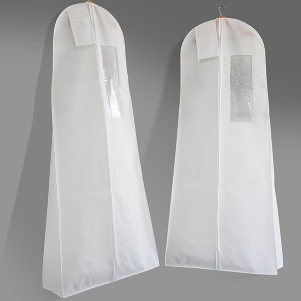 Long Non-woven Wedding Dress Garment Cover for Dust-proofing