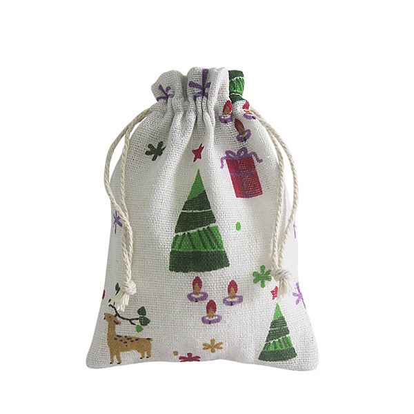 Cotton gift drawstring bag