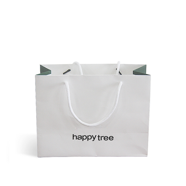 White Card Coated Paper Bag